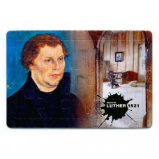 Puzzle-Postkarte „Luther / Lutherstube"